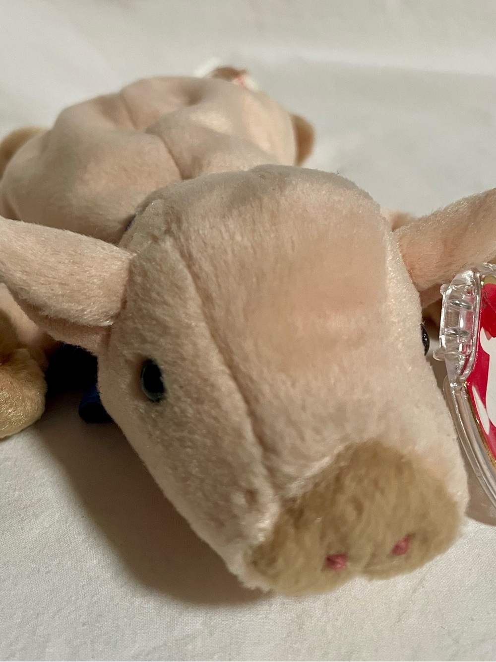 VTG 1999 Ty Beanie Baby "Knuckles" the Pig (MWMT)